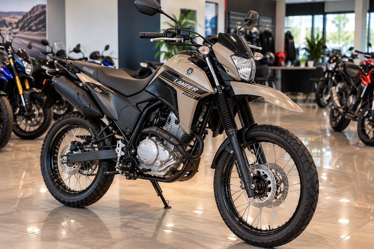 Yamaha Lander 250 ABS 0km em showroom
